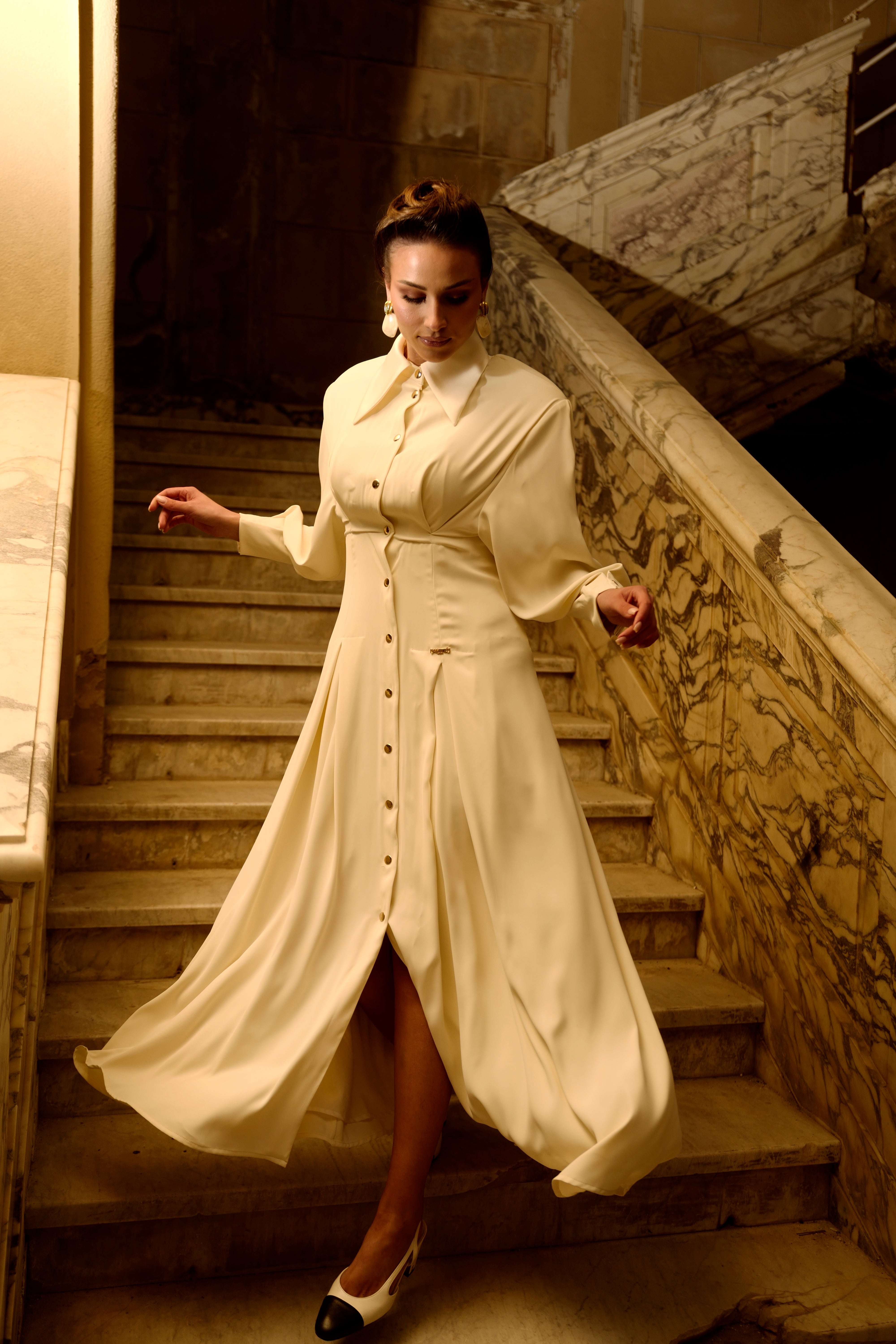 Cremé Dress
