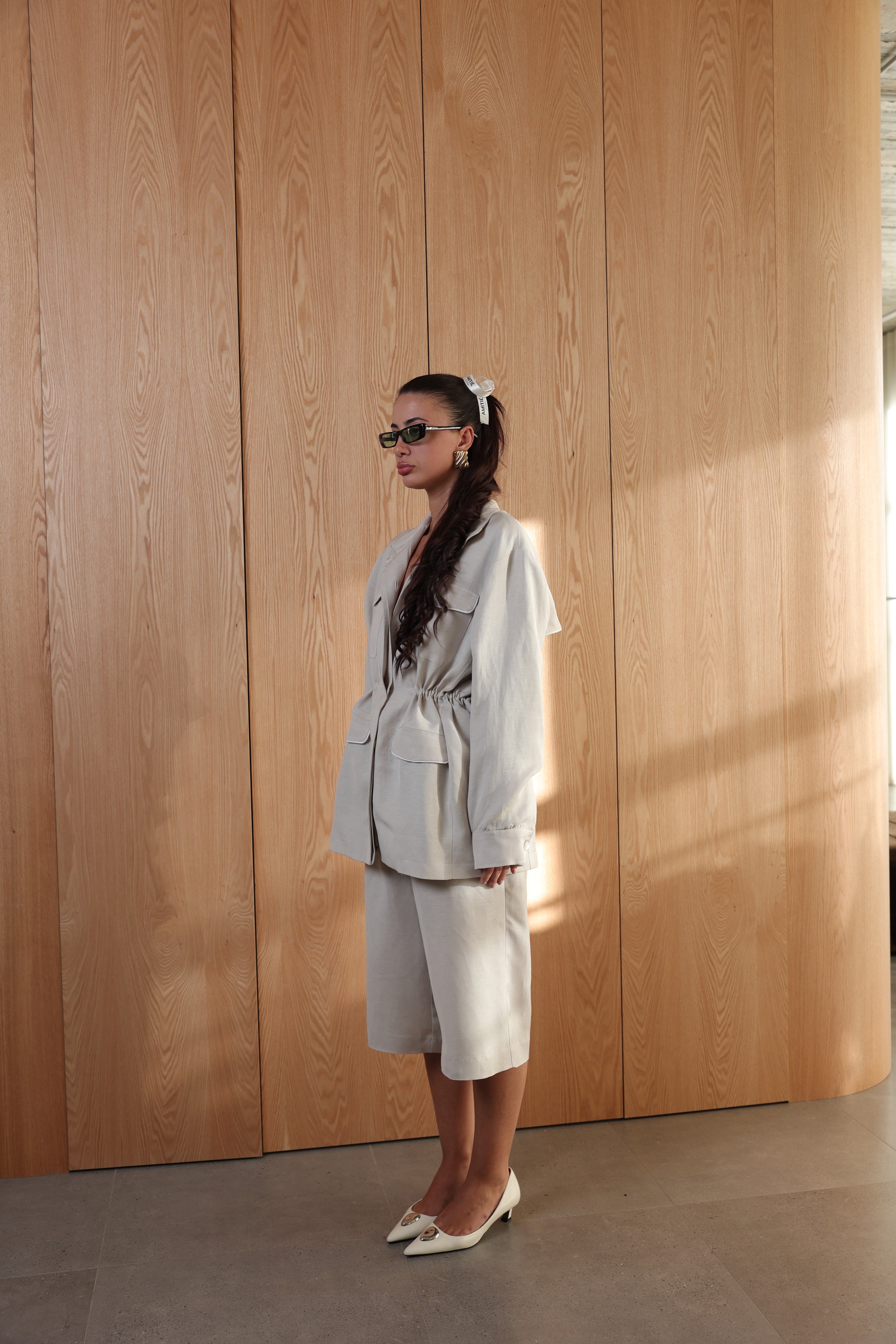 Jacket+Bermuda Pants