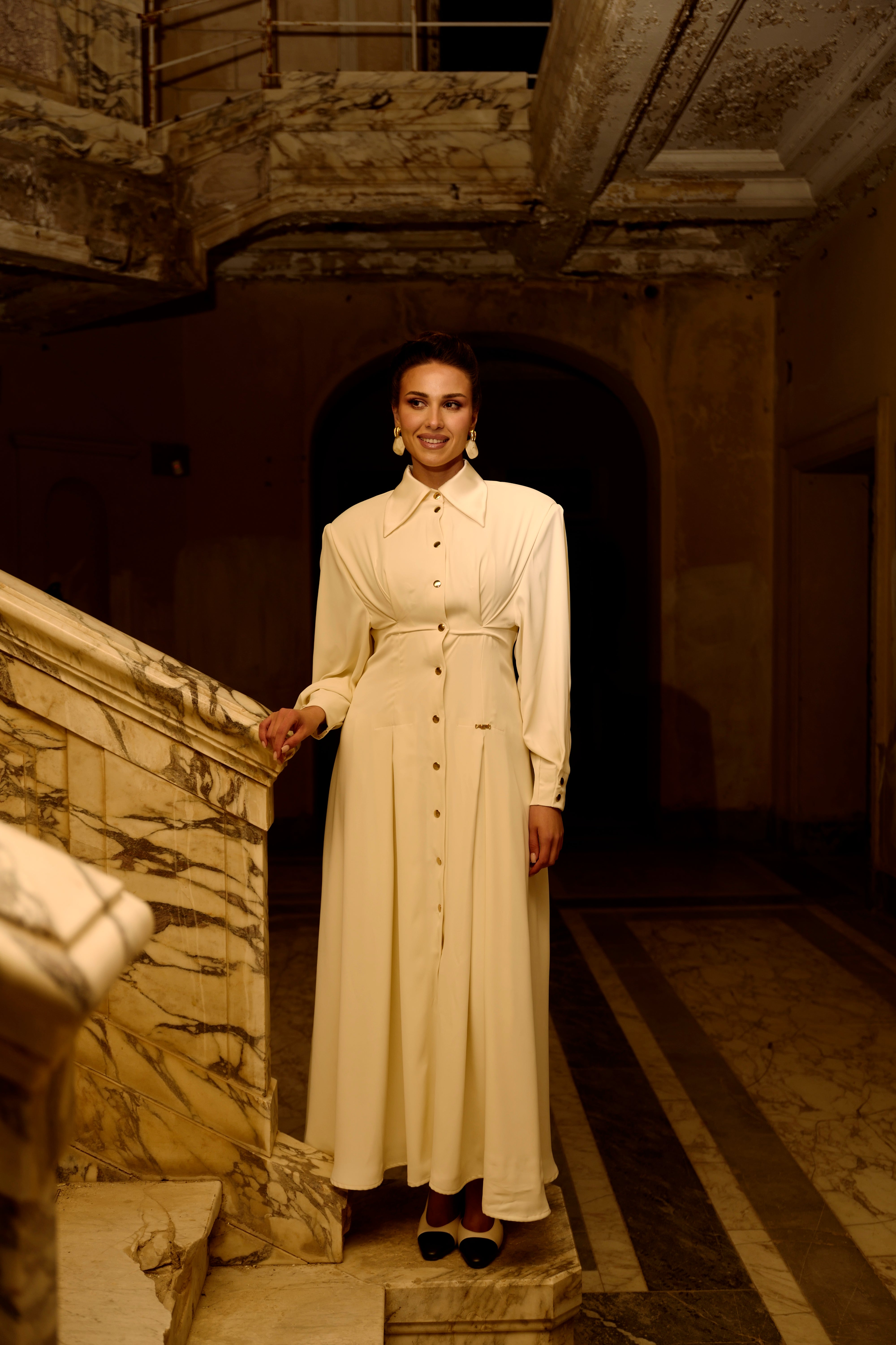 Cremé Dress