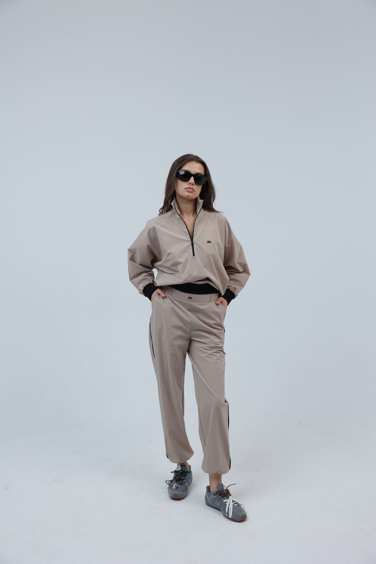 Evelyn Zip Up Set