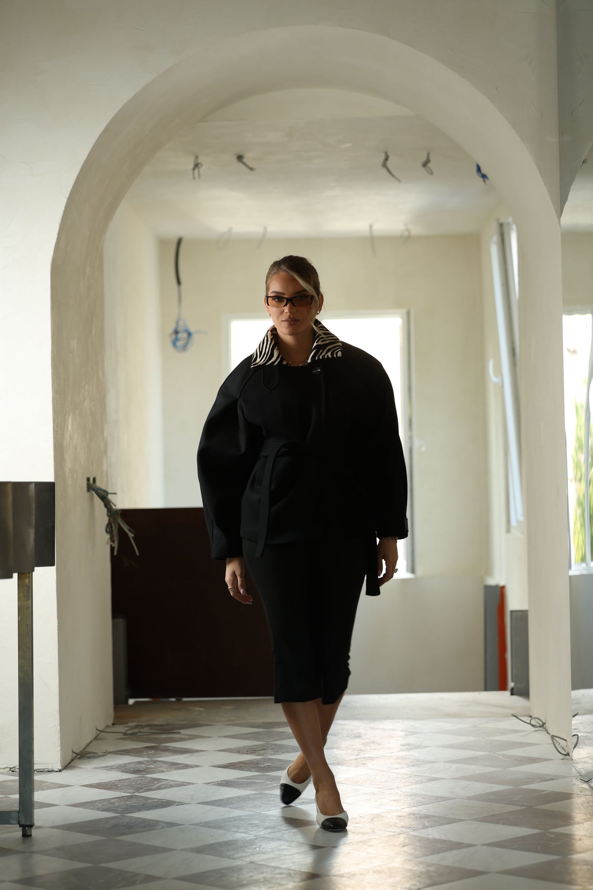 Vera Coat Zebra