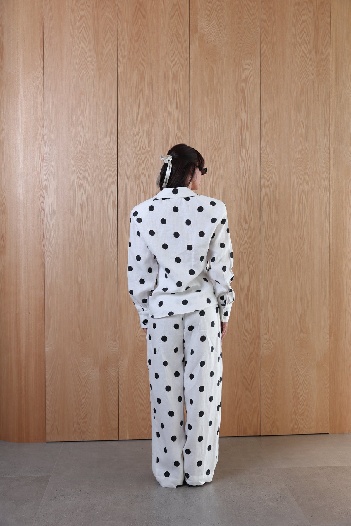 Polka Linen Set