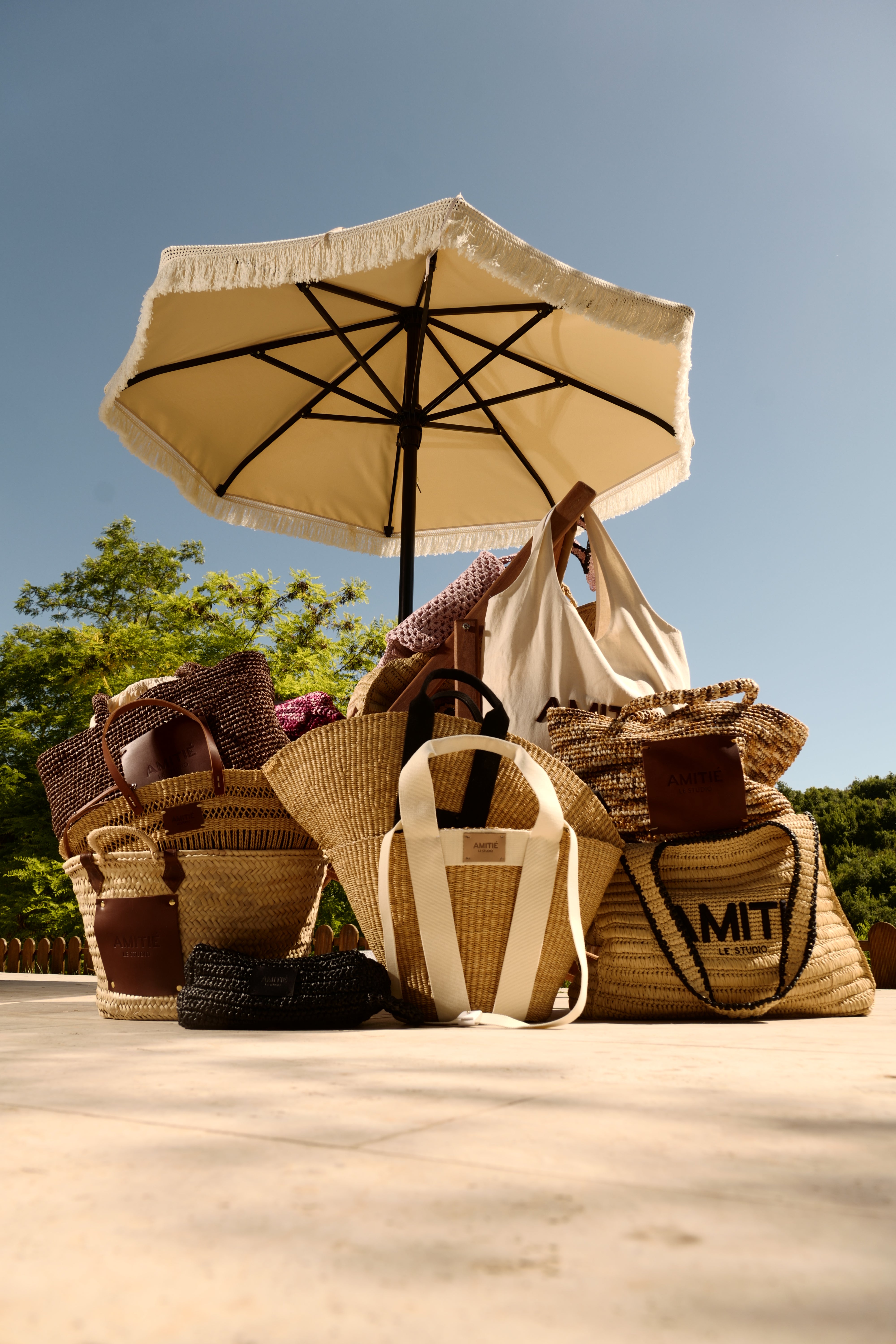 Vera Raffia Bag