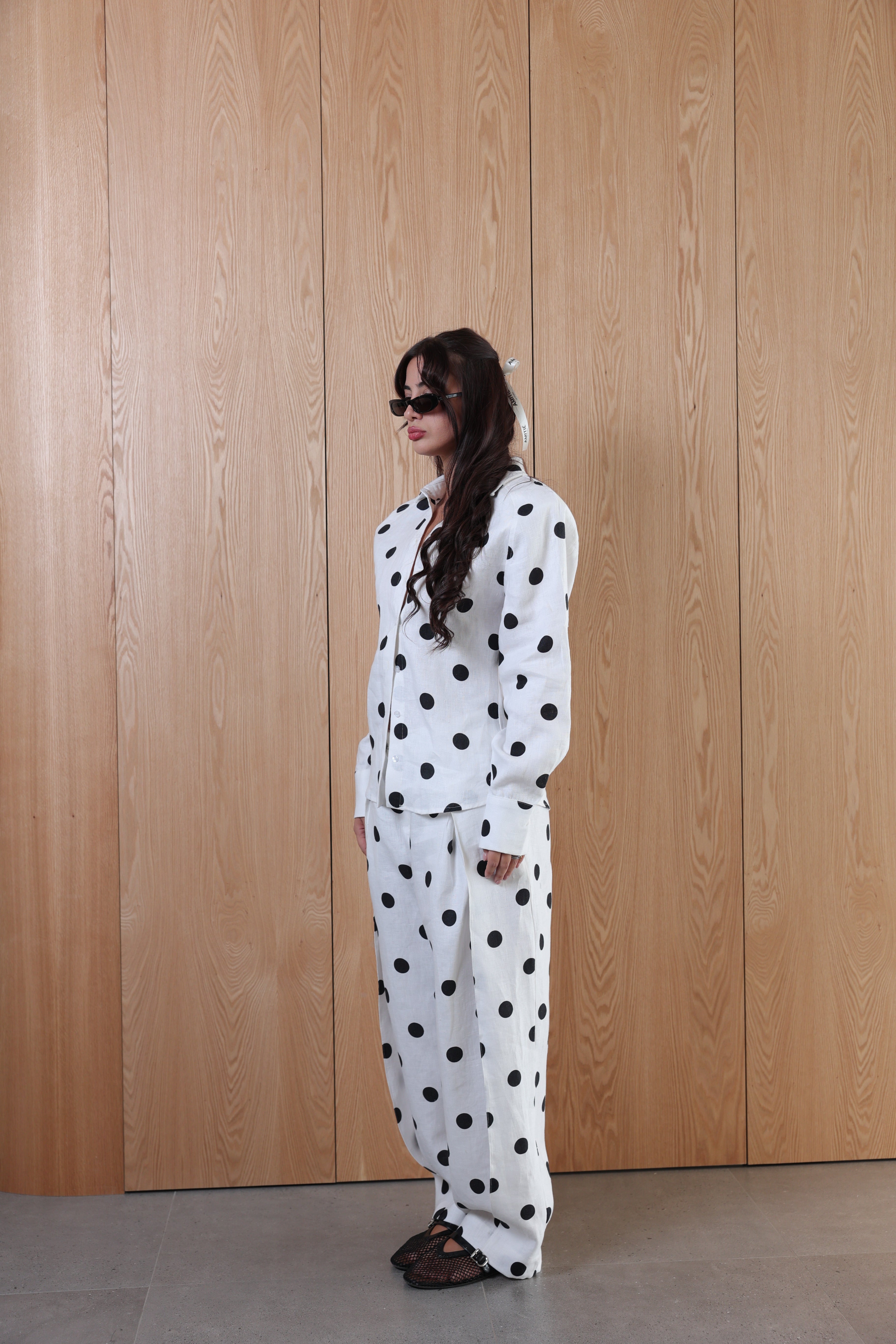 Jacket+Pants Linen Set