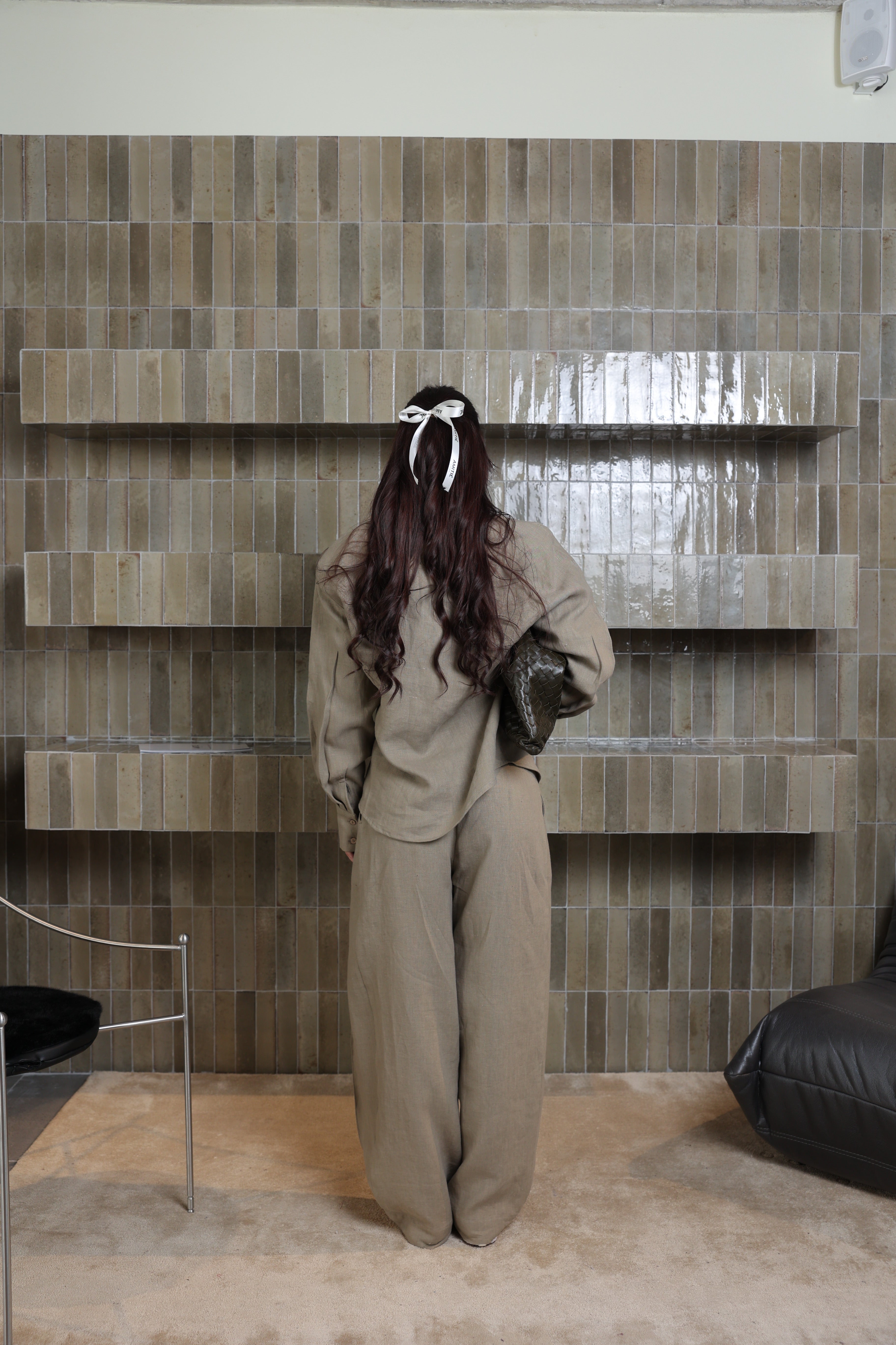 Jacket+Pants Linen Set