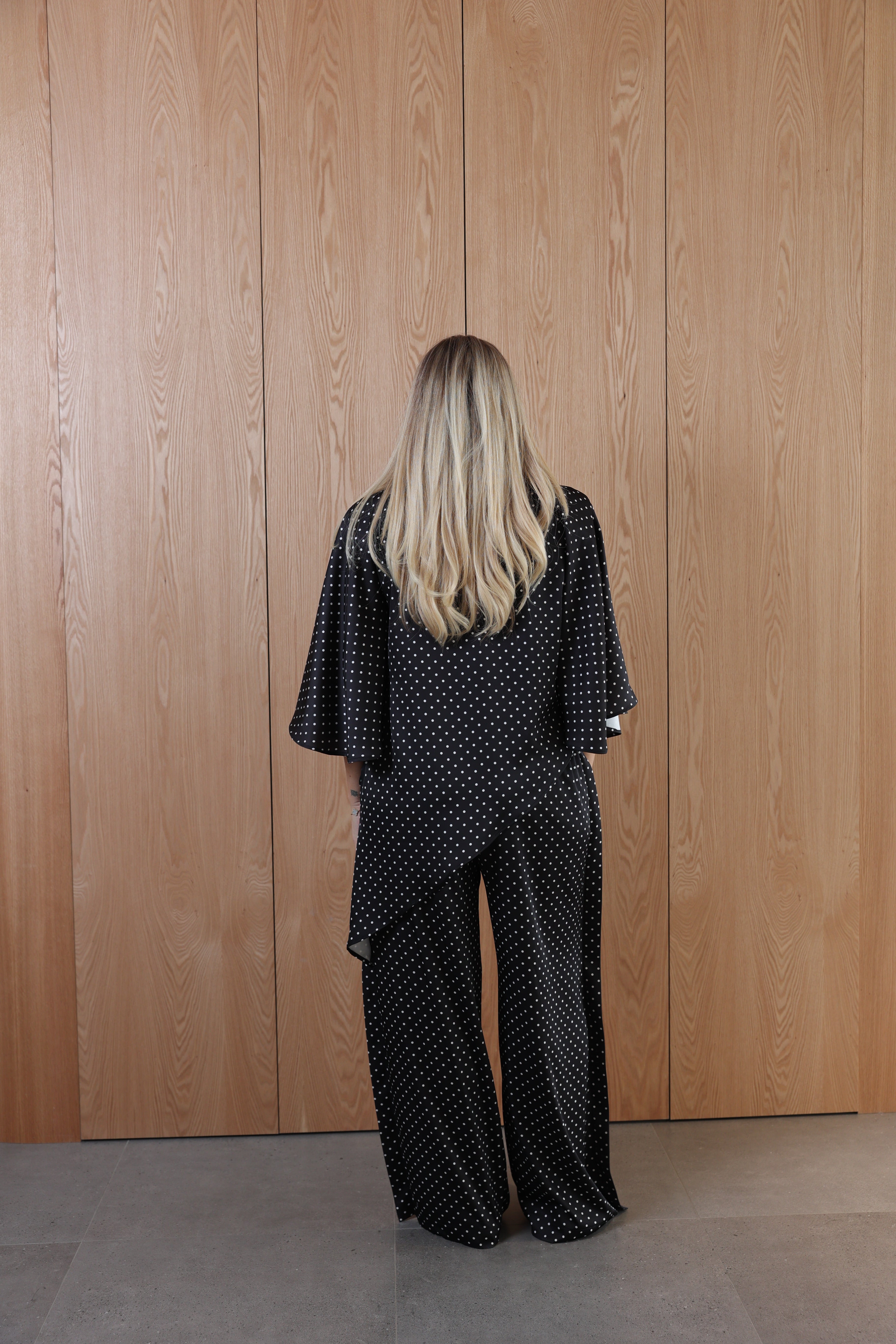 Polka Silk Set