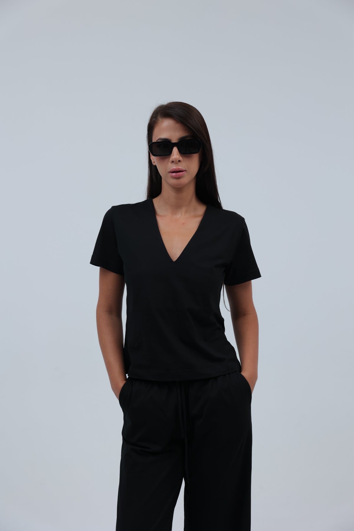 Black Cotton Set