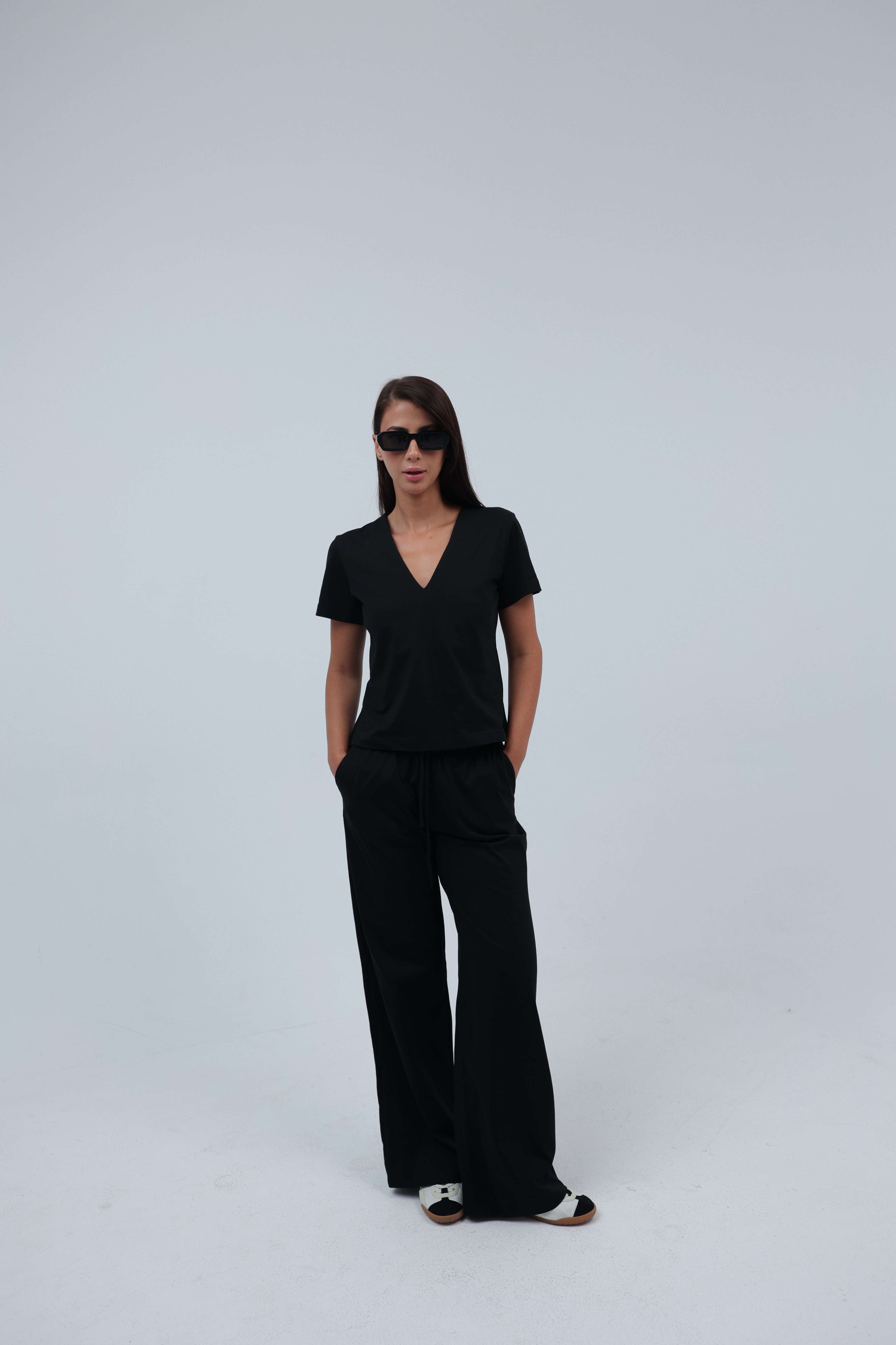 Black Cotton Set