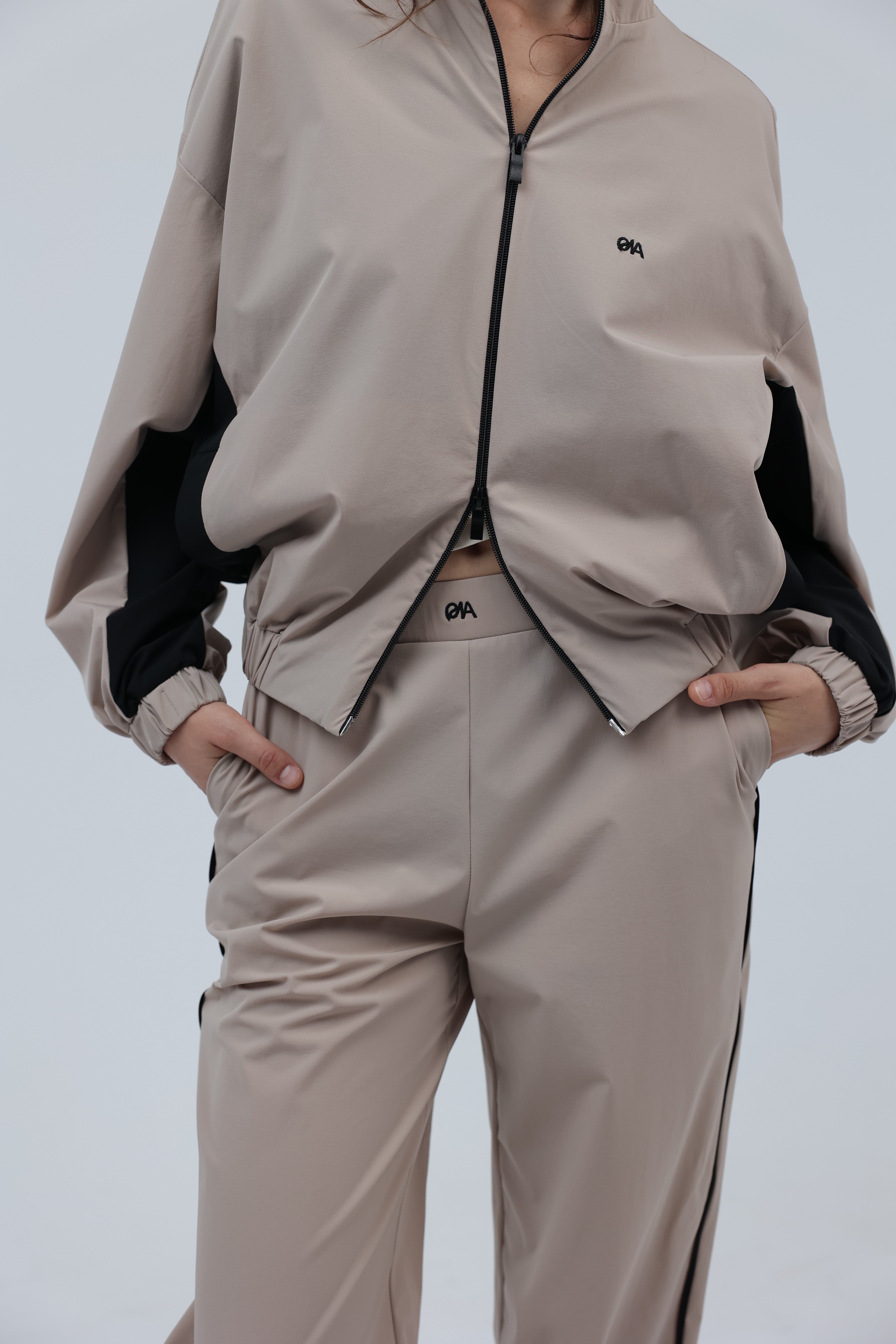 Evelyn Zip-Up Set