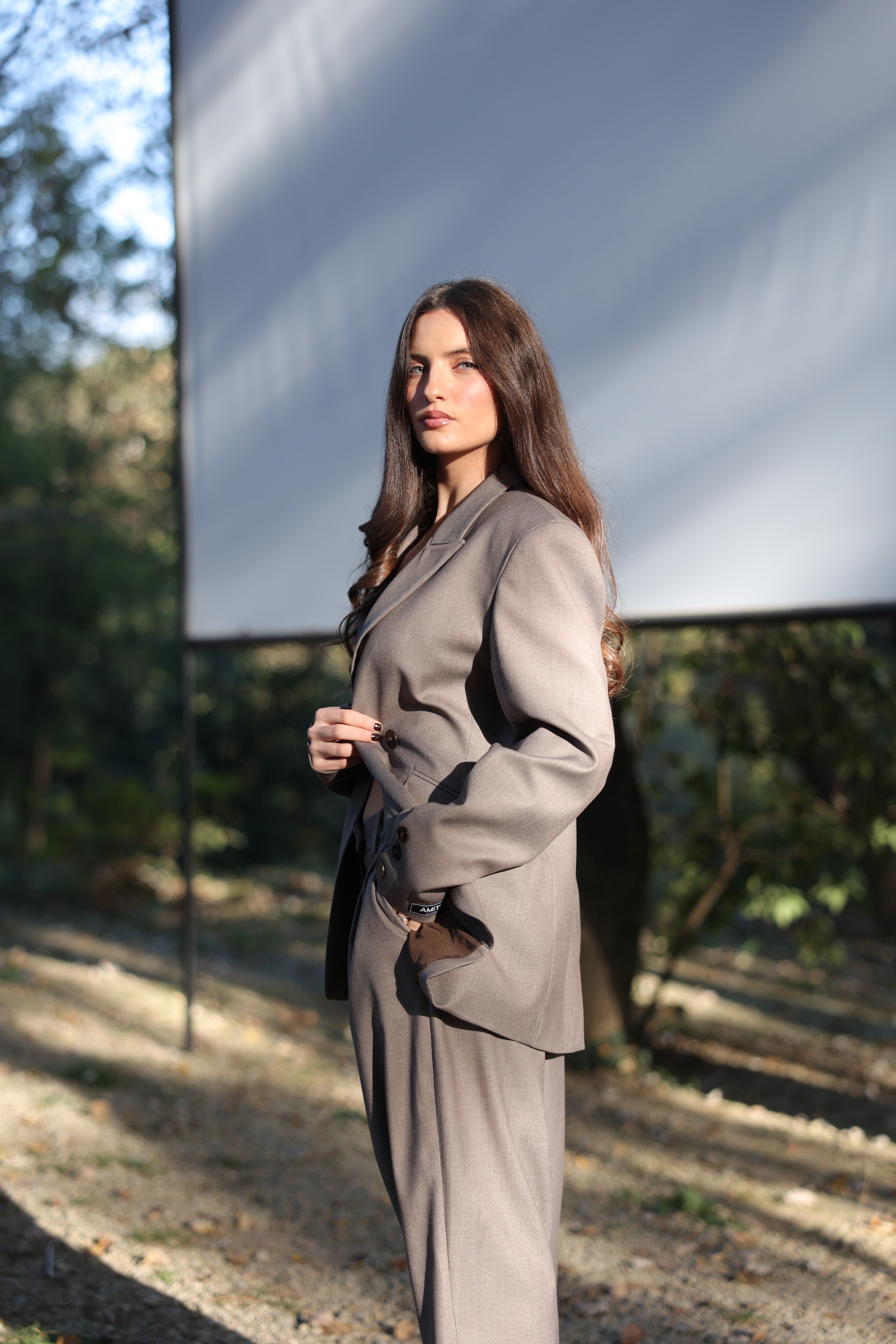 Brown Blazer