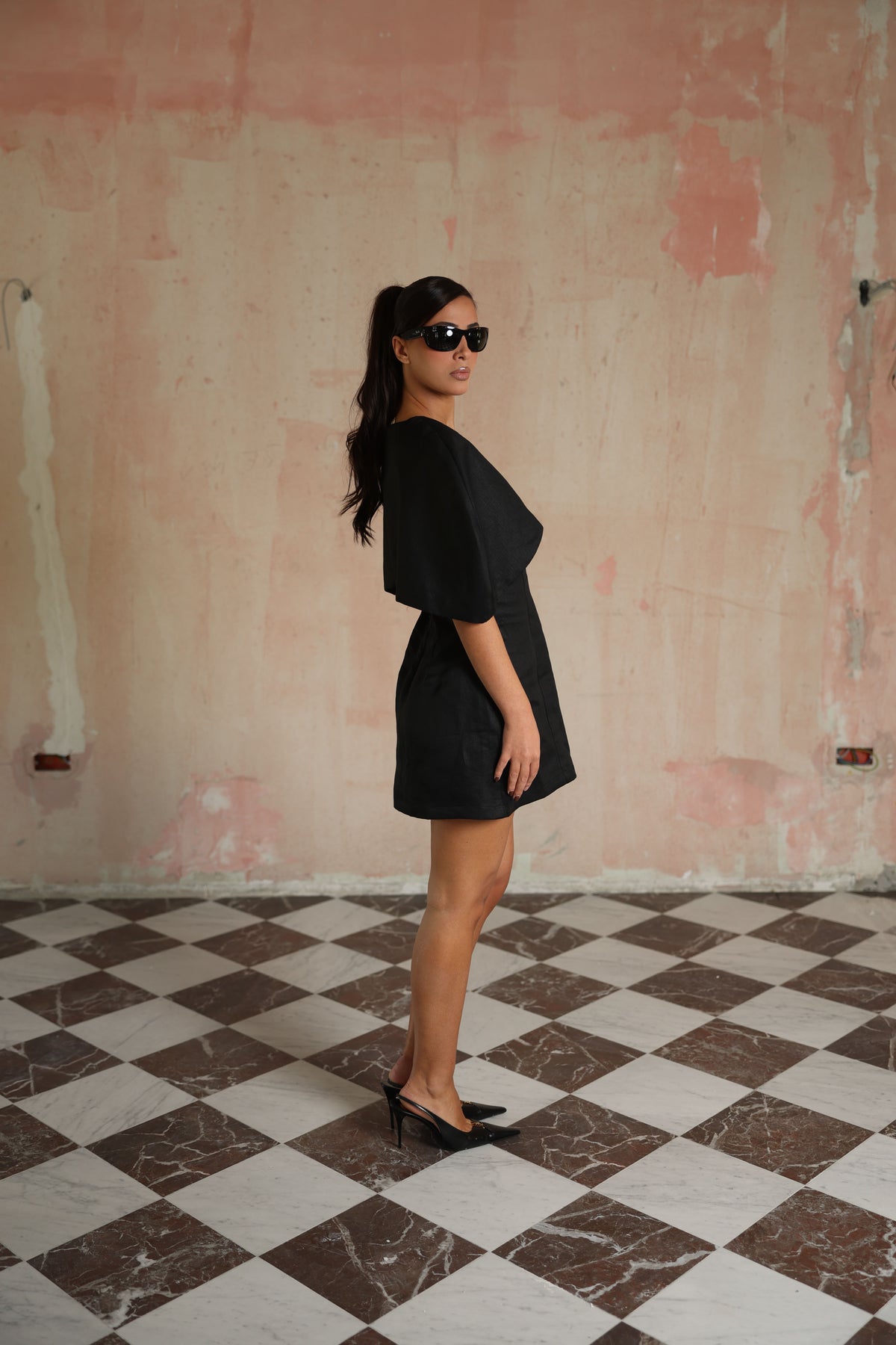 Cloughy Black Dress