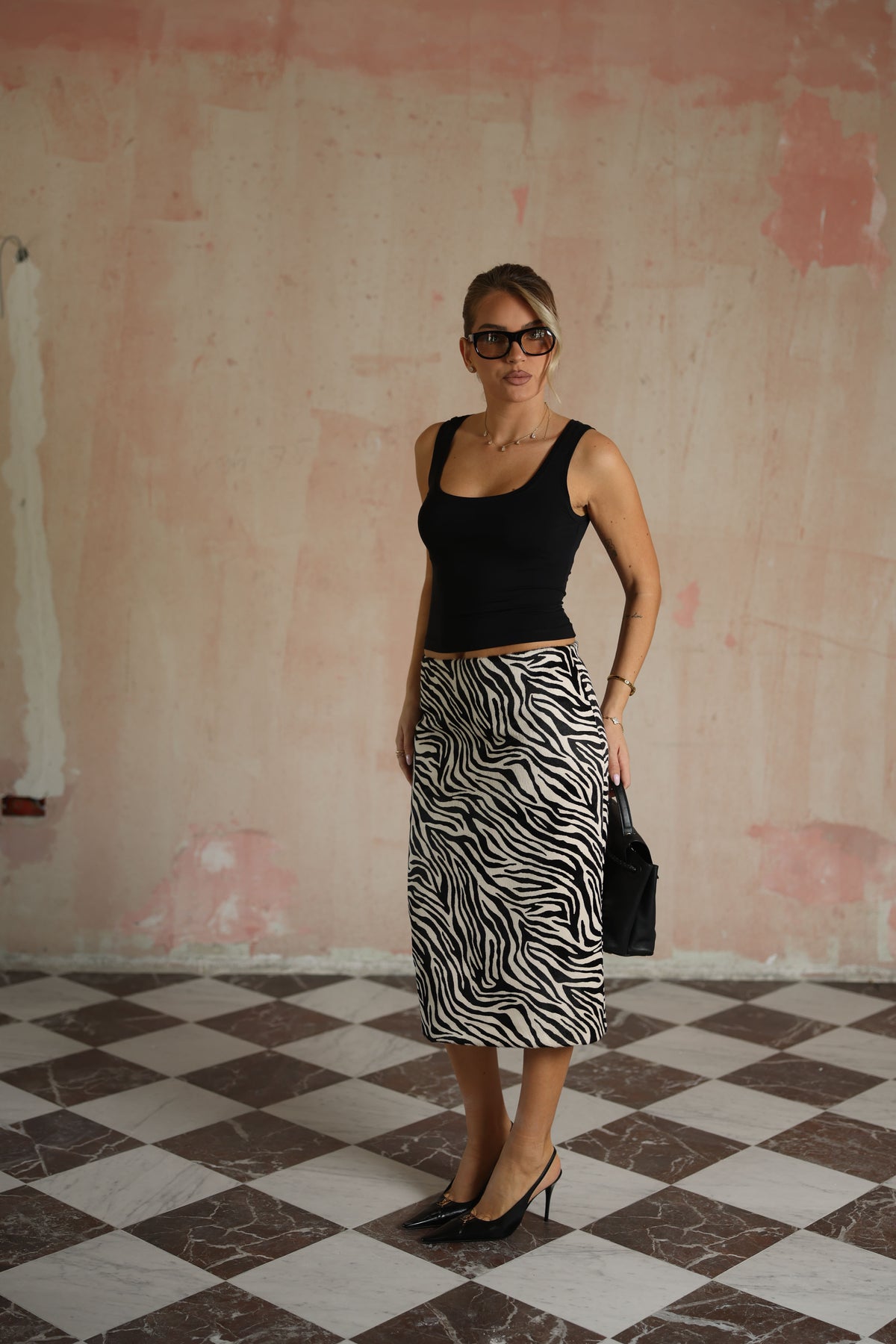 Charolais Zebra Skirt