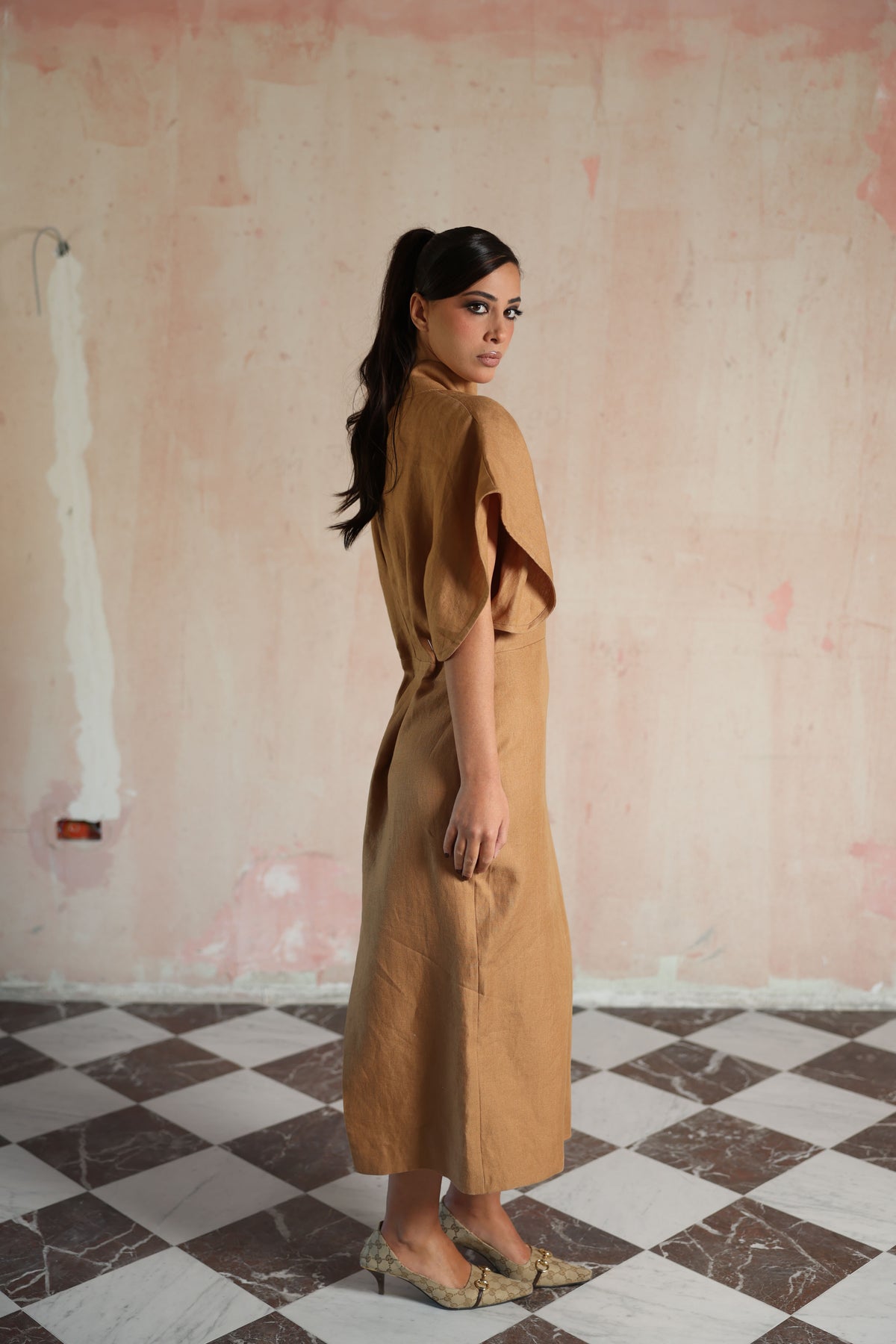 Camel Dress