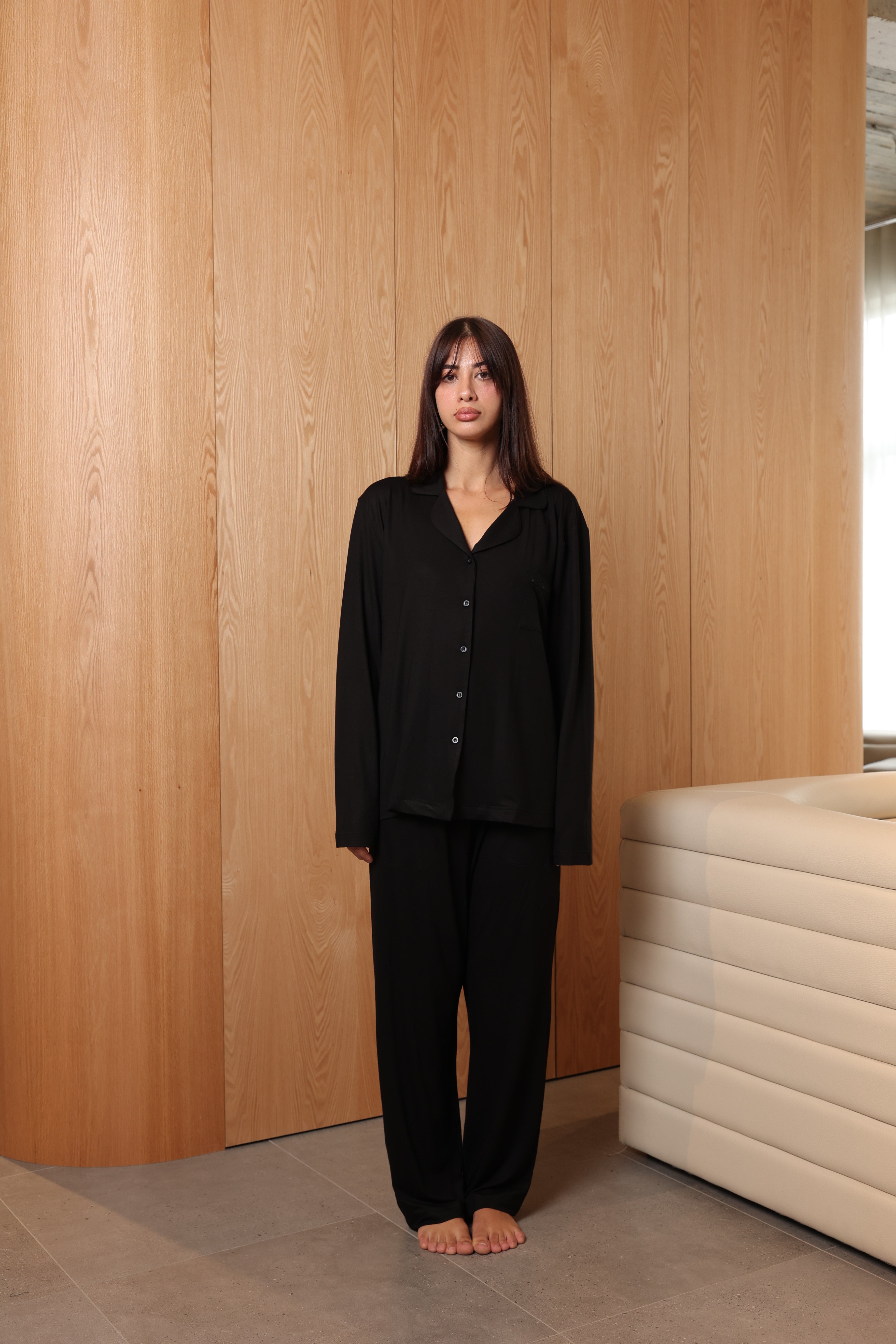 Black Cotton Set