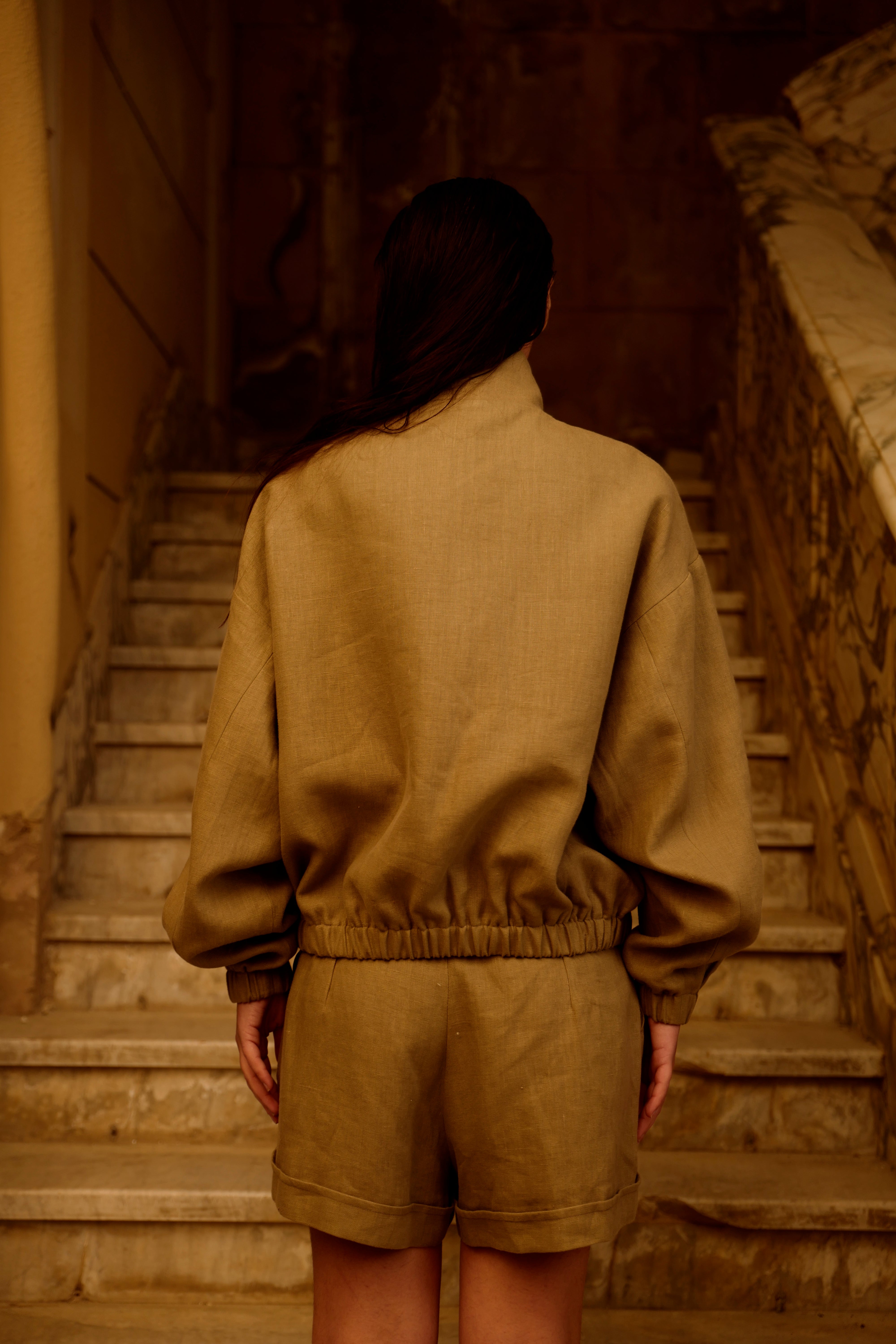 Bomber Linen Set