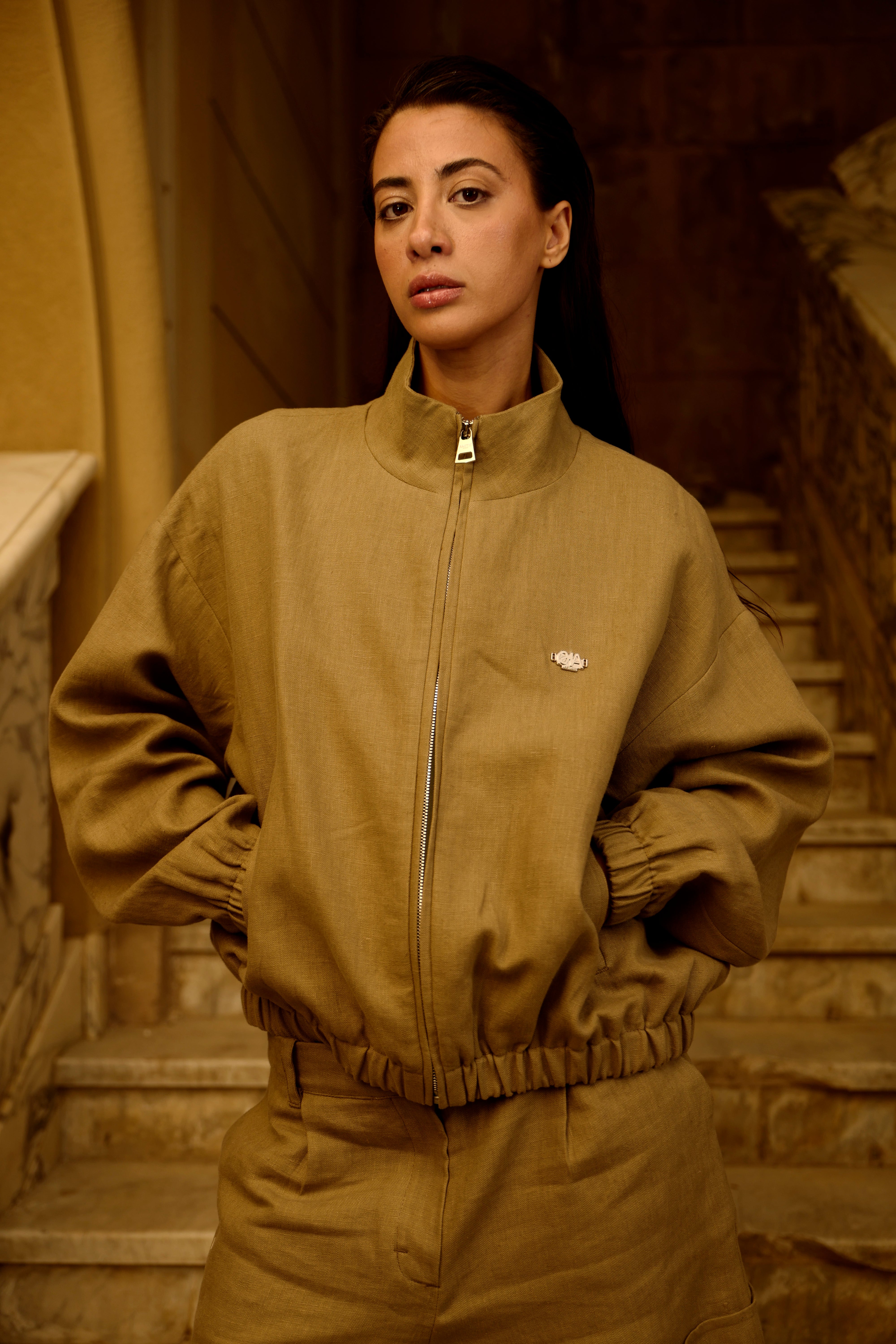 Bomber Linen Set