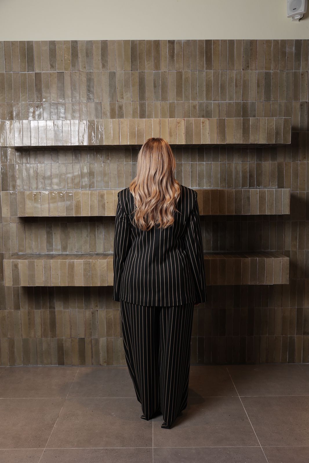 Striped Suit